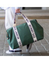 Sac à langer Mommy Bag Signature Canvas "Vert"