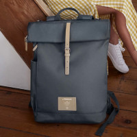 Sac à langer à dos Green Label Rolltop "Anthracite"