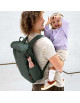 Sac à langer à dos Green Label Outdoor Rolltop "Vert Foncé"