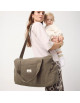 Sac à langer 24/48H en gaze de coton "Kaki"