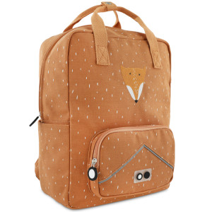 Sac à dos enfant A4 (34 cm) en coton hydrofuge "Mr Renard" Trixie