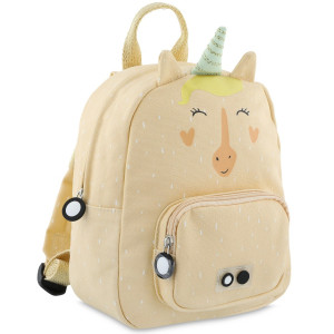 Sac à dos bébé (25 cm) en coton hydrofuge "Mrs Licorne" Trixie