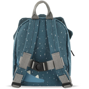 Sac à dos bébé (25 cm) en coton hydrofuge "Mr Triceratops" Trixie
