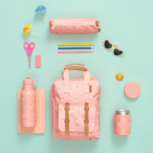 Trousse à crayons enfant en PET recyclé "Summer Fruit" Fresk