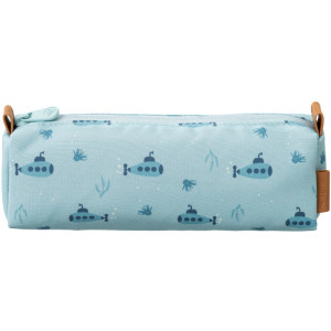 Trousse à crayons enfant en PET recyclé "Submarine" Fresk