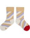 Chaussettes bébé et enfant en coton bio "Violette" Hello Hossy