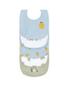 Bavoirs imperméables en coton bio Happy  Fruits "Citron" (x5)  (3-18 mois)