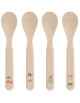 Set de 4 cuillères bébé Happy Fruits "Cerise" (x4)