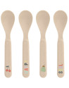 Set de 4 cuillères bébé Happy Fruits "Cerise" (x4)