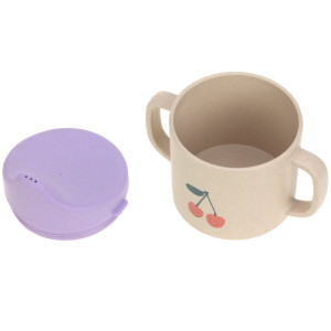 Tasse d'apprentissage à bec et anses Happy Fruits "Cerise"