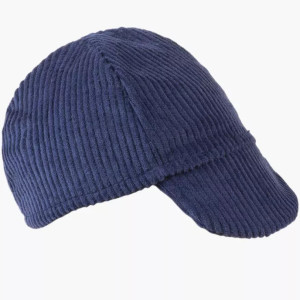 Casquette en velours "Bleu foncé" pour poupée Gordis Minikane