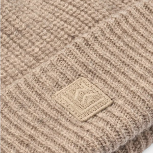 Bonnet en laine et coton bio Emilio "Avoine" Liewood