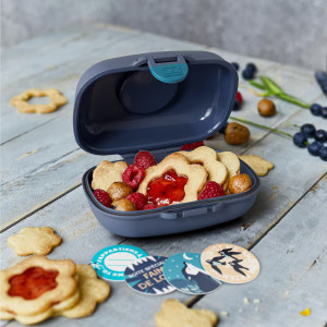 Boite à goûter MB Gram "Wolf Bleu" Monbento 
