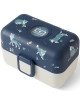 Boite Bento enfant MB Trésor "Wolf Bleu"