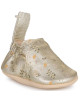 Chaussons bébé en cuir My Blumoo "Herbier Or"