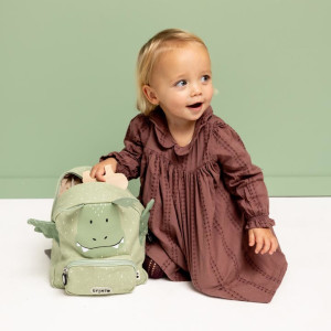 Sac à dos bébé (25 cm) en coton hydrofuge "Mr Dragon" Trixie