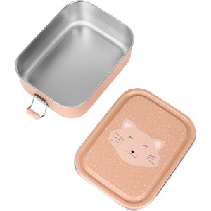 Boîte repas en inox "Mrs Chat"