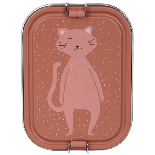 Boîte repas en inox "Mrs Chat" (1200 ml)