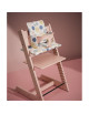 Chaise Haute Tripp Trapp "Rose Serein" en bois de hêtre