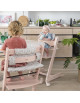 Chaise Haute Tripp Trapp "Rose Serein" en bois de hêtre