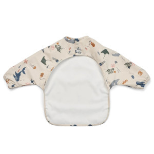 Bavoir manches longues imperméable (12-36 mois)  Merle "Sea Creature"  Liewood