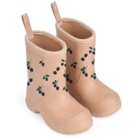 Bottes de pluie enfant Aston "Berry Pale Tuscany" Liewood