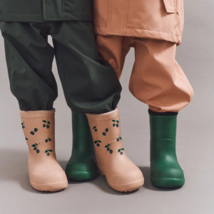 Bottes de pluie enfant Aston "Berry Pale Tuscany" Liewood