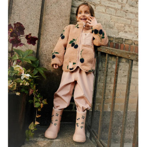 Bottes de pluie enfant Aston "Berry Pale Tuscany" Liewood
