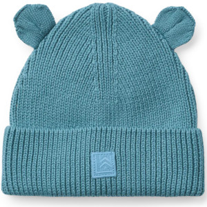 Bonnet bébé en tricot coton bio Gina Ours "Oceanview"  Liewood