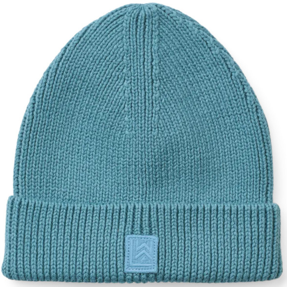 Bonnet en tricot coton bio Ezra "Oceanview"