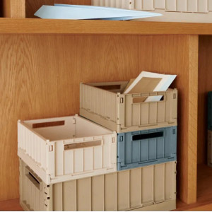 Caisses de rangement pliables Weston S "Whale Blue" Liewood