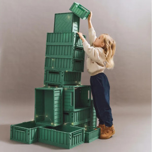 Caisses de rangement pliables Weston S "Dusty Ivy" Liewood