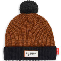 Bonnet en coton bio et polaire Color Block "Blacky" (Bébé & Enfant) Hello Hossy