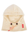 Cagoule bébé en polaire Warmy "Cream" (9/18 mois)
