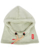 Cagoule bébé en polaire Warmy "Green" (9/18 mois)