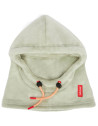 Cagoule bébé en polaire Warmy "Green" (9/18 mois)