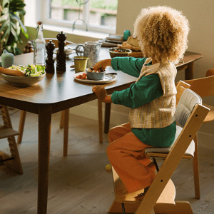 Coussin Tripp Trapp en coton bio "Beige" Stokke