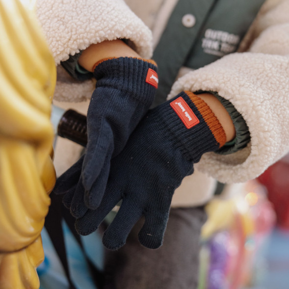 Gants bébé en coton bio Handy "Polo" (1/3 ans )