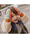 Moufles enfant en polaire Heaty "Jim" (3/4 ans )