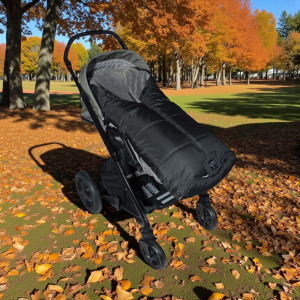 Chancelière universelle en polaire Thermo Sandy "Noir/Gris" Kaiser