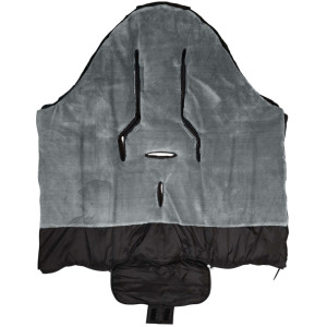Chancelière universelle en polaire Thermo Sandy "Noir/Gris" Kaiser