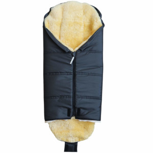 Chancelière universelle en peau d'agneau Iglu 2.0 "Anthracite" Kaiser