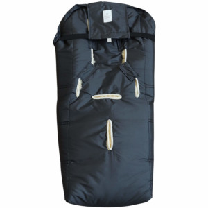 Chancelière universelle en peau d'agneau Iglu 2.0 "Anthracite" Kaiser