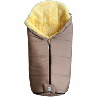 Chancelière en peau d'agneau Iglu 2.0 "Sable " (6-36 mois)
