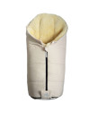 Chancelière en peau d'agneau Iglu 2.0 "Crème" (6-36 mois)