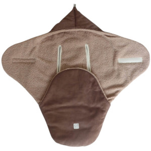 Couverture nomade bébé en velours Callie Cord "Caribou" Kaiser
