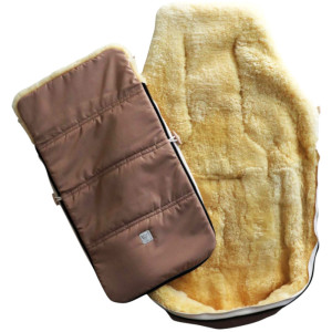  Chancelière en peau d'agneau Dublas 2.0 "Sable"