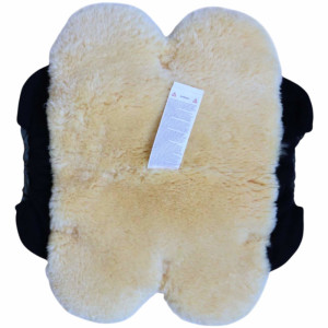 Chauffe-mains pour poussette en peau d'agneau Big "Kaki" Kaiser