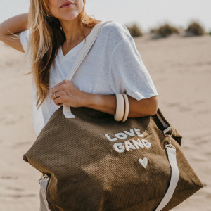 Sac XL en velours Capsule "Love Gang" Zakuw