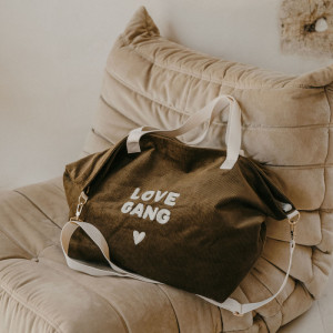 Sac XL en velours Capsule "Love Gang" Zakuw